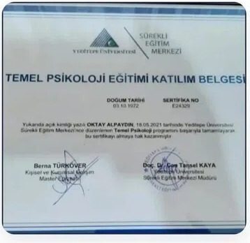 Kuantum Şifa ve Enerji Terapisi - Bioenerji Uzmanı sertifikası
